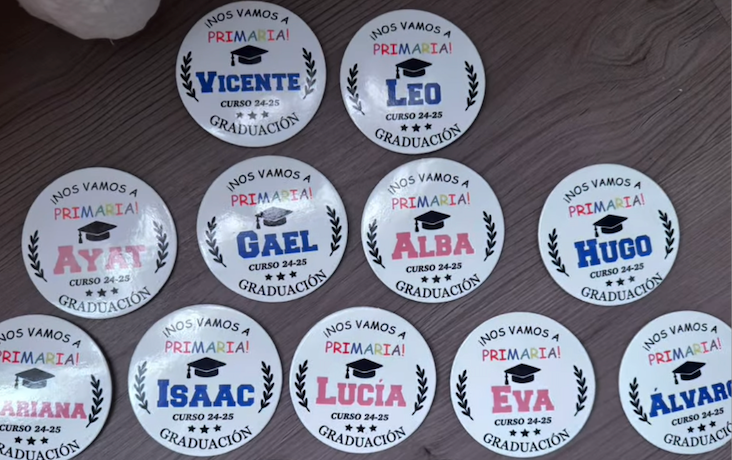 Medallas graduacion Primaria