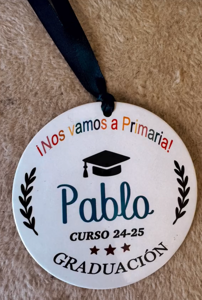 Medallas graduacion Primaria