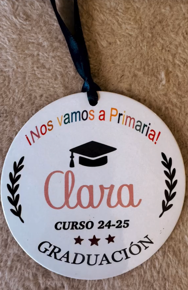 Medallas graduacion Primaria