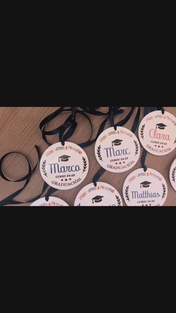 Medallas graduacion Primaria