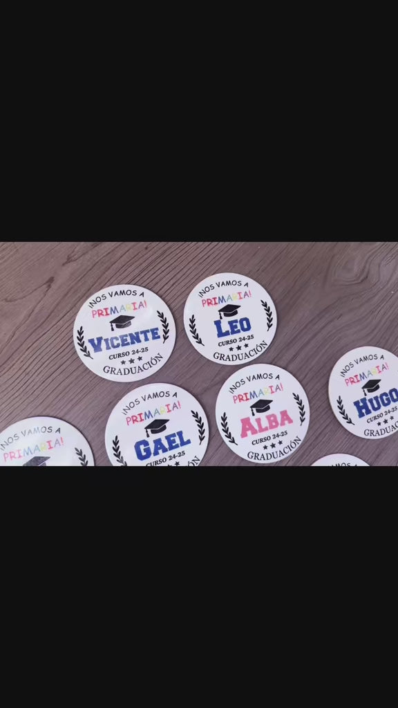 Medallas graduacion Primaria