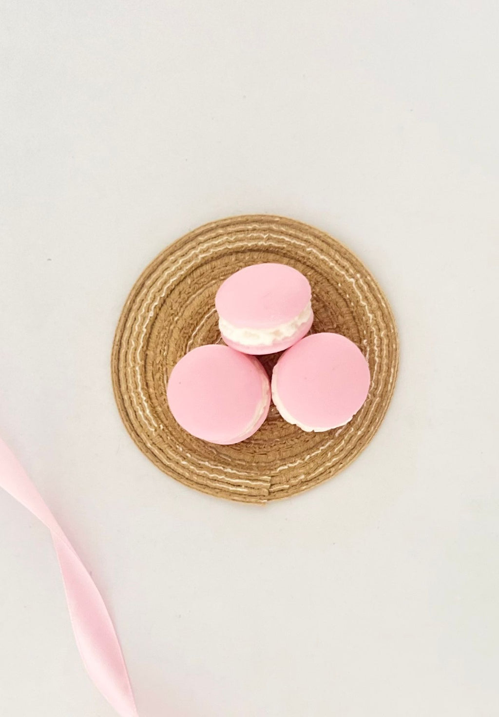 Macarons Wax melts ~ Chantilly Rose