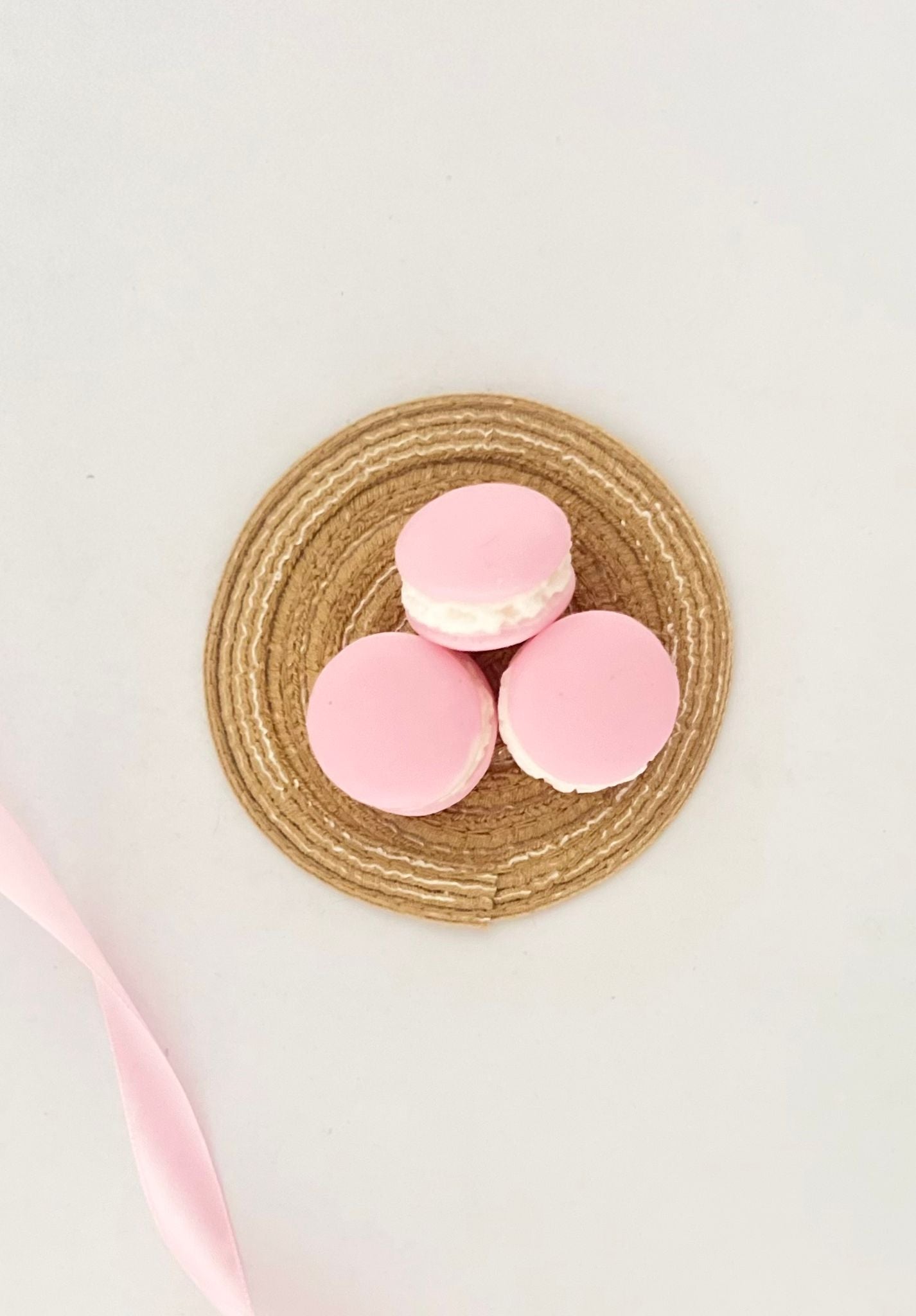 Macarons Wax melts ~ Chantilly Rose