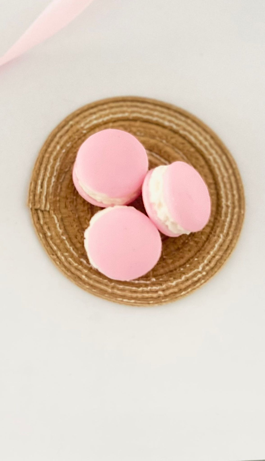 Macarons Wax melts ~ Chantilly Rose