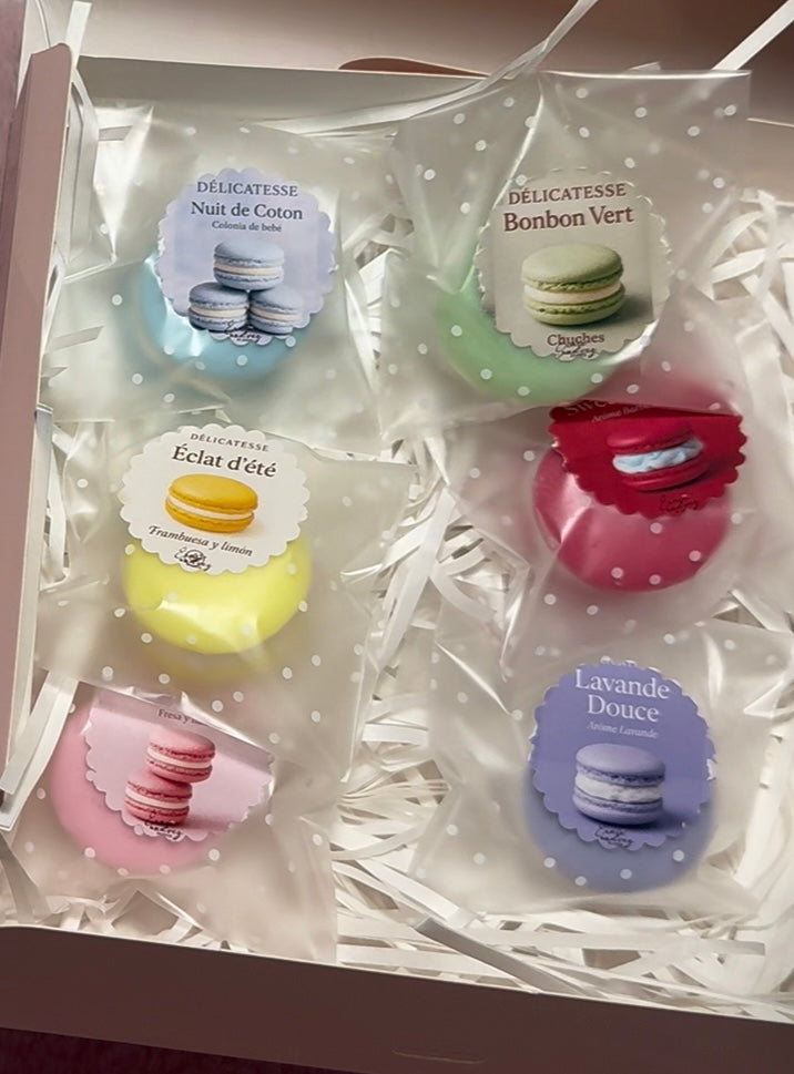 Coffret Délicatesse ~ Cajita 6 Macarons