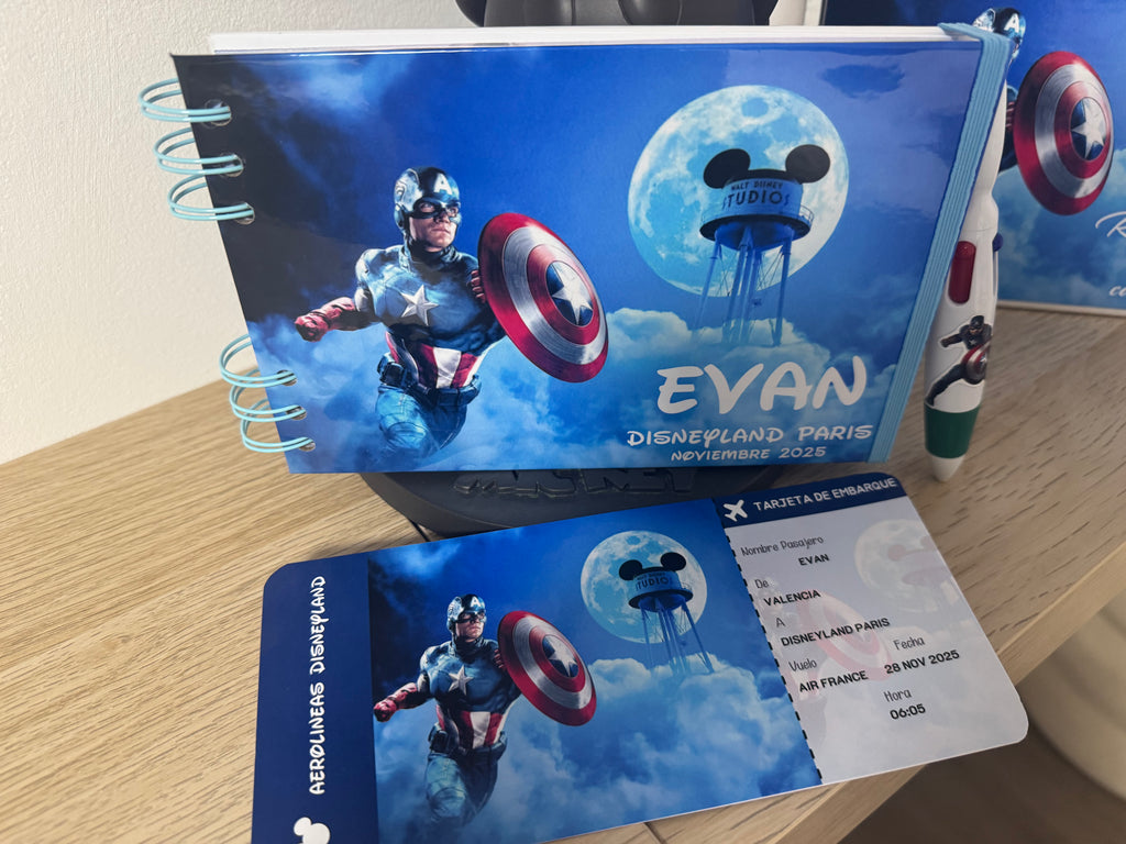 Livre d'or et livre photo des personnages Disney