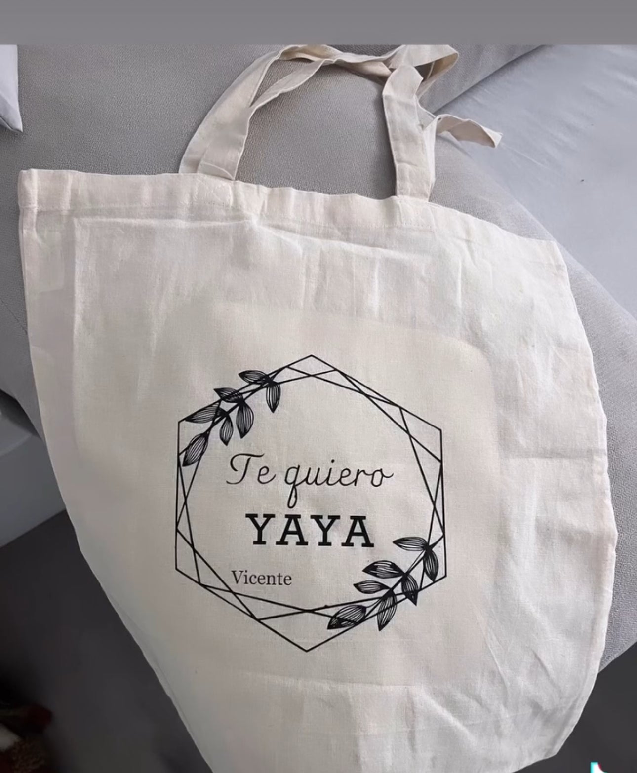 Tote Bag Te Quiero Abuela