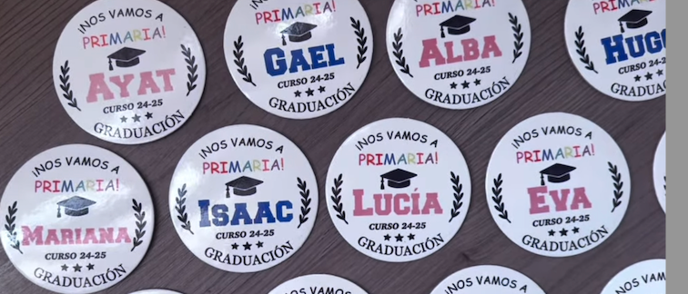 Medallas graduacion Primaria